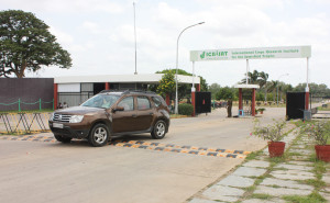 Entrance to Icrisat.
